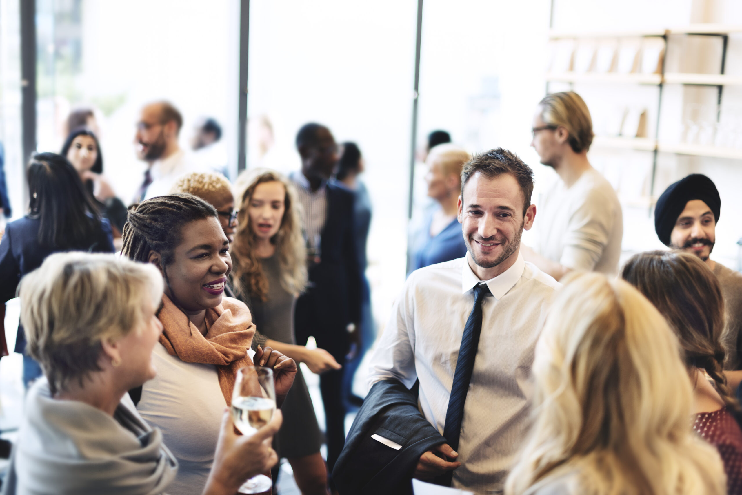 Diversity,Group,Of,People,Meet,Up,Party,Concept